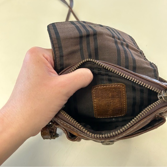 Leather Frye small crossover bag - Picture 3 of 4